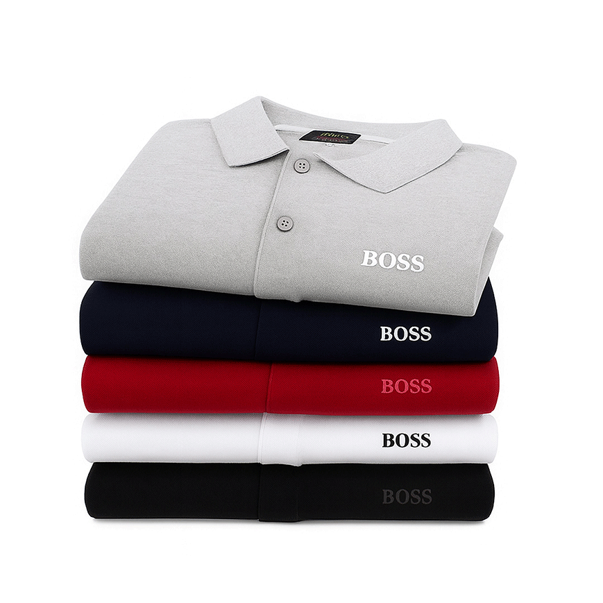 [BUY 3, GET 5] Premiere Polo Shirt Kit – 5 Premium Polos