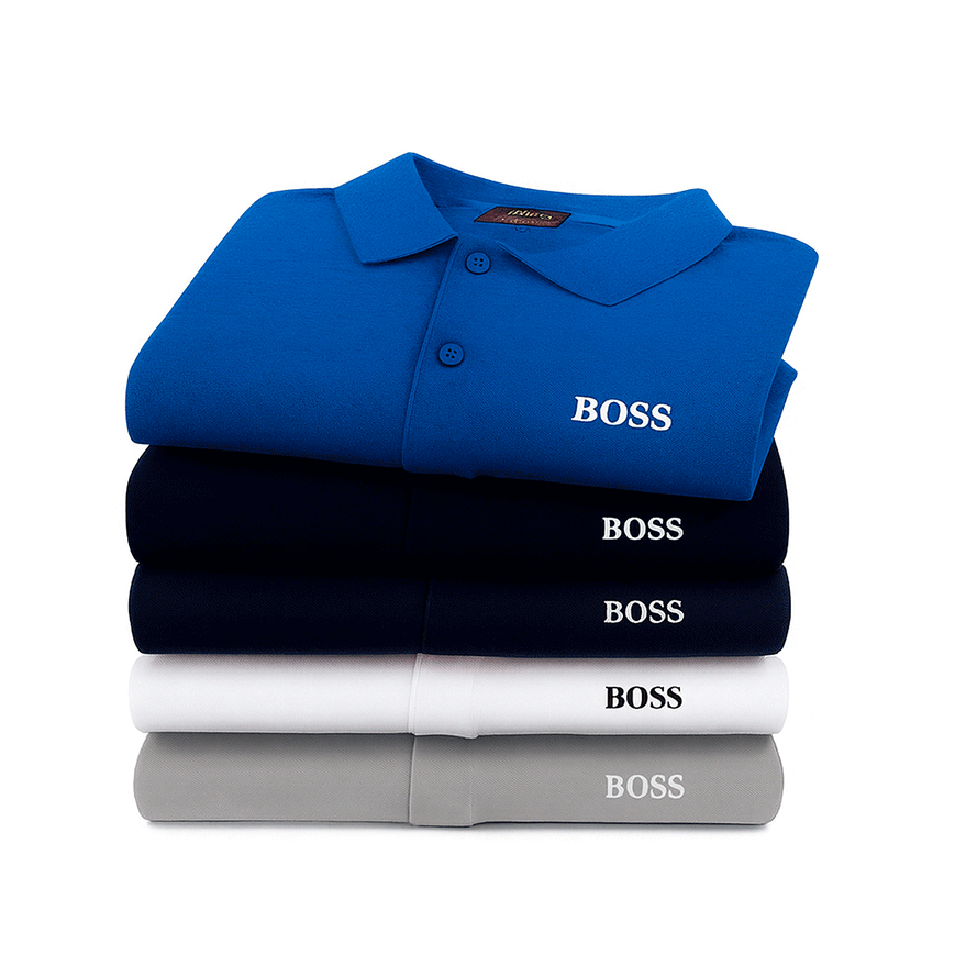 [BUY 3, GET 5] Premiere Polo Shirt Kit – 5 Premium Polos